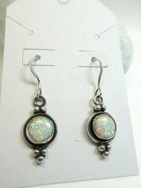 Opal earrings